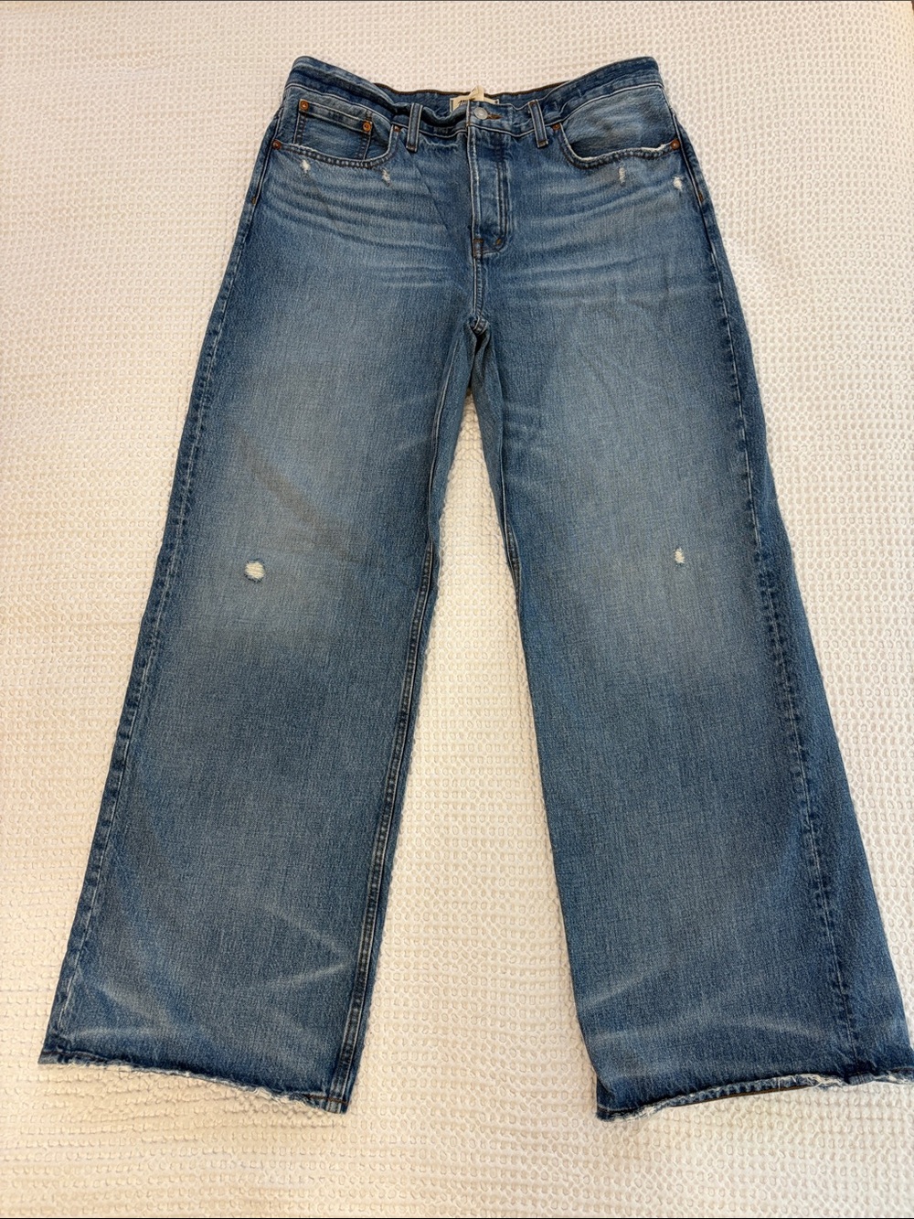 Madewell Low-Slung Baggy Button-Fly